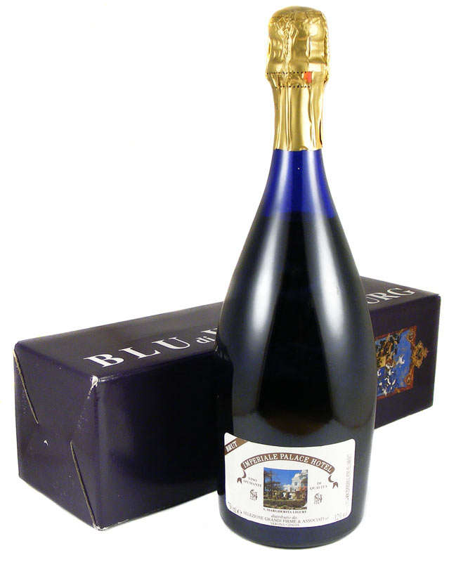 RARE! 80's Vintage Blu Di Wallenburg Brut Imperiale - Vino Spumante Italian "Champagne" - RARE!!!