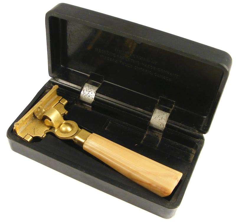 Antique Schick Injector Razor in Bakelite Case