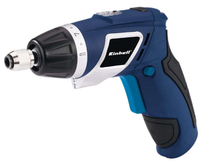 New Einhell 3.6V Lithium Ion Rechargeable Screwdriver With Bits and Holster