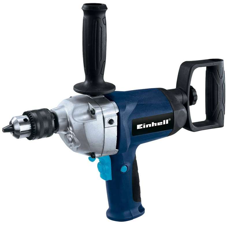 New Einhell 1050W Hand Drill and Paint/Mortar Mixer - Drills, mixes paint, mortar, grout etc.