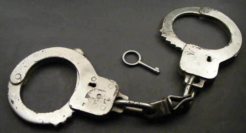 Old Pair Of Handcuffs - working condition - Collect them or use them! AIM Cuffs