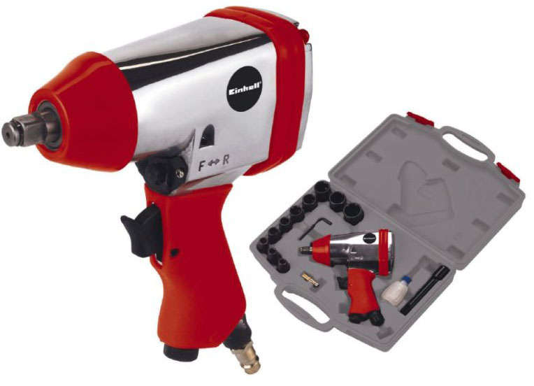 New Einhell Professional Pneumatic Impact Wrench/Driver - Cased with Accessories - Pro quality