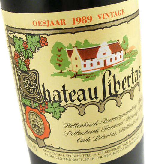 1989 Vintage Chateau Libertas Dry Red Wine - Diamond anniversary edition