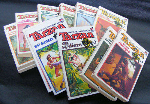 TARZAN Volumes 1-12 - Edgar Rice Burroughs - in Afrikaans - Good condition