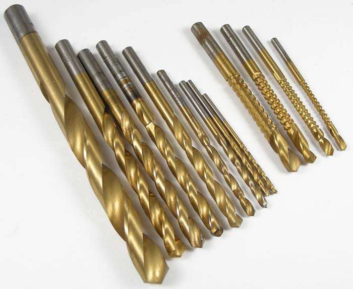 Lot of 13 Quality Alpen HSS Drill Bits in Good Condition - including 4 reaming bits