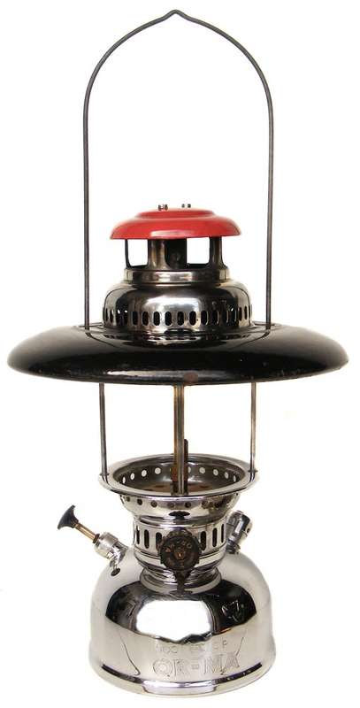 Vintage OR-MA 500CP Paraffin lantern with shade - great condition - needs glass and mantle