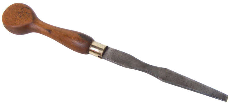 Huge Antique Marples Flat Screwdriver - Good Restored Condition