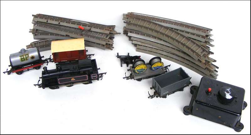 Vintage/Antique Tri-Ang Railways electric train set in original box - collector's item