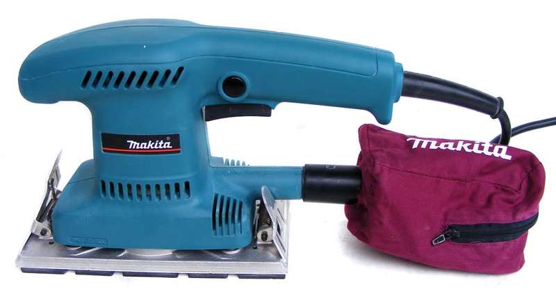 Makita orbital finishing sander in original box - Excellent condition - Japan made BO3700