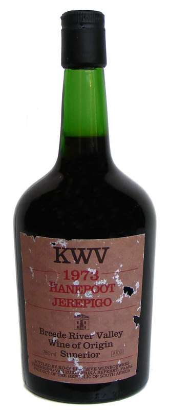 KWV 1973 Hanepoot Jerepigo - 42 year old collectors wine