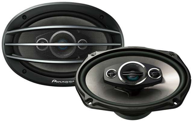 PIONEER Carbon Graphite Interlaced car speakers- 550W -TS-A6984S - New in the box