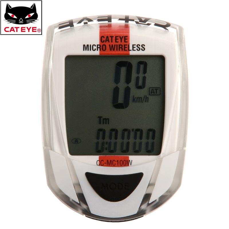 CATEYE Micro wireless bicycle computer - Brand new in packaging - White