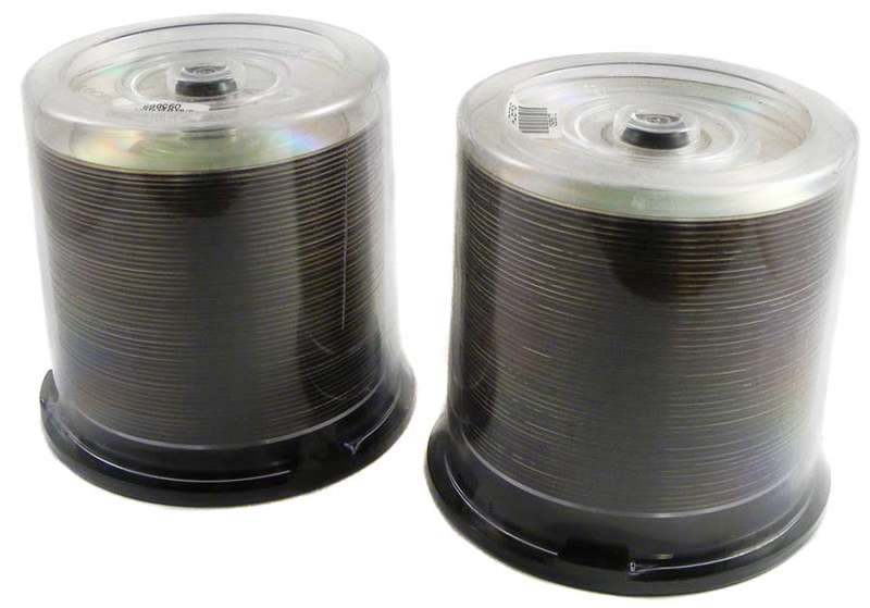 100 Mini DVD-R discs - lot of 2 spindle packs - 1.4GB - 30 minutes