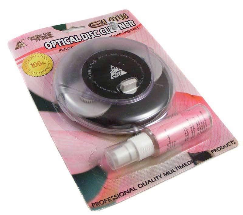 Everlotus CD/DVD cleaning kit - Fast, easy and safe!