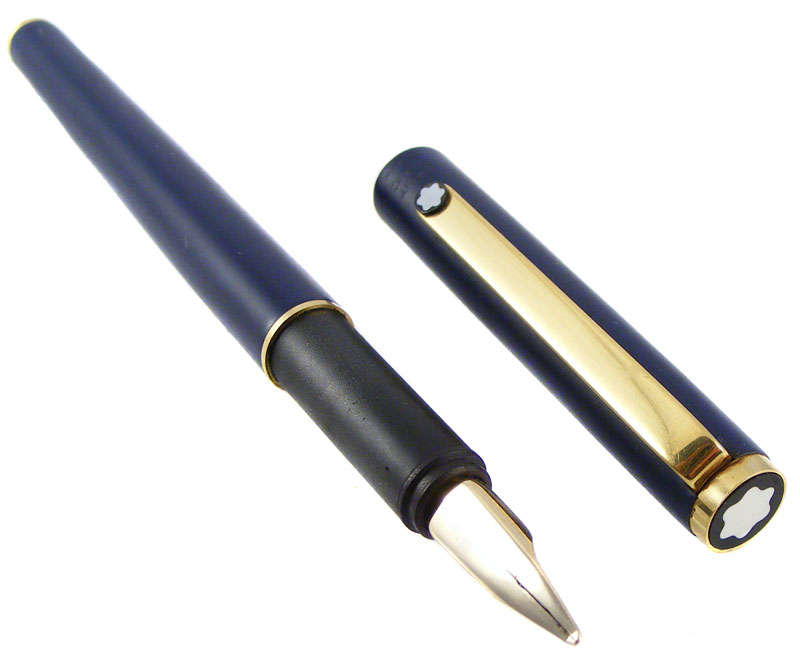 Vintage Mont Blanc Noblesse Blue Matt Fountain pen - Approximately 1980