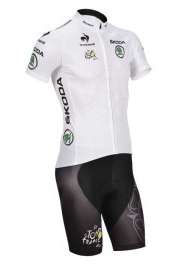 2014 Tour de France White Cycling Kit