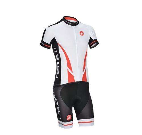 2014 Castelli Short Sleeve Cycling Shirt And Bib Short Cycling Team Kit