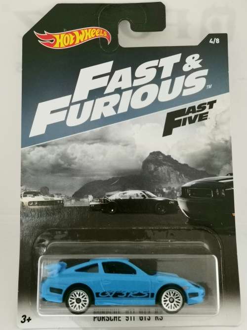 Fast and Furious Porsche 911 GT3 RS by Hot Wheels (2016 release)