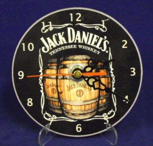 Jack Daniels CD Clock
