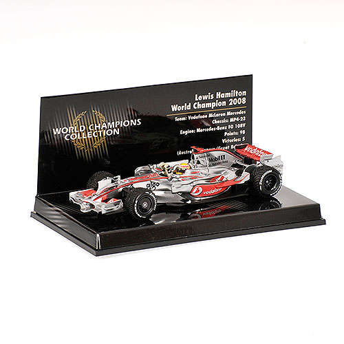 Minichamps #530 084332 McLaren Mercedes MP4-23, Lewis Hamilton, 2008 (W/C Collection)