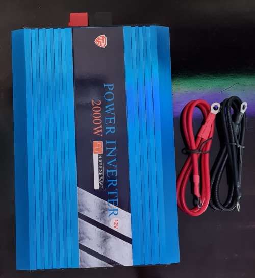 2000W Pure Sine Wave Power INVERTER - 12V DC TO 220V AC
