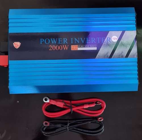 2000W Pure Sine Wave Power INVERTER - 12V DC TO 220V AC