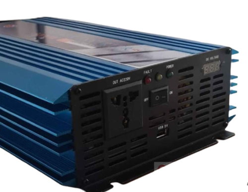1500W Pure Sine Wave Power INVERTER - 12V DC TO 220V AC