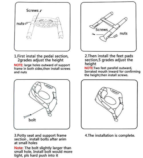 Kids Potty Training Toilet Ladder Portable Folding Chair Adjustable Step Stool Ladder for Baby