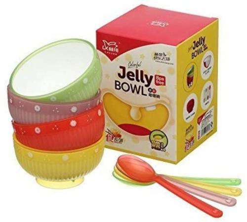 Jelly Bowls Set of 4 Colorful Bowl