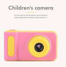 NEW*Children's mini digital camera 2 inch cartoon cute game camera toy children's birthday gift bab