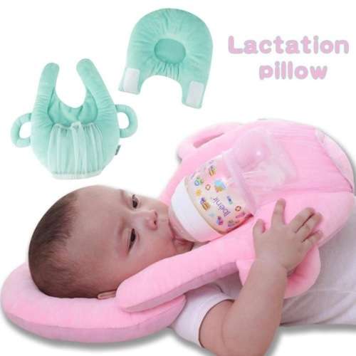 BABY BOTTLE HOLDER pink/mint green