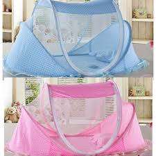 MOSQUITO NET CRIB,BABY TENT,BEACH PLAY TENT,BED PLAYPEN(WITH PILLOW&MATTRESS)