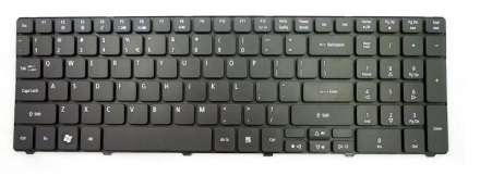 ACER PK130PI1B17 REPLACEMENT REPLACEMENT LAPTOP KEYBOARD IN BLACK