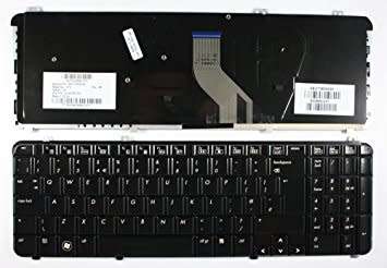 HP PAVILION DV6-1000 DV6-2100 REPLACEMENT LAPTOPKEYBOARD IN GLOSSY BLACK