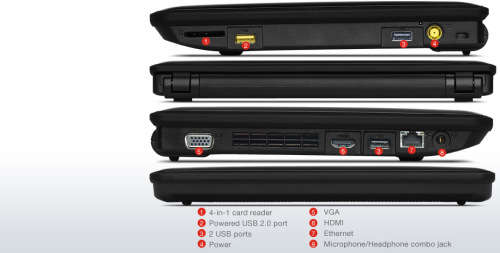 Lenovo ThinkPad X130e Laptop - 11.6" Core i3 (2367M) 160gb HDD , wifi , 2gb ram , HDMI , refurb