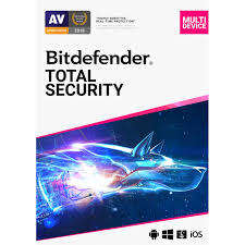BITDEFENDER Total Security 2020 5 Devices 1 Year - License Key for Mac,Windows,Android