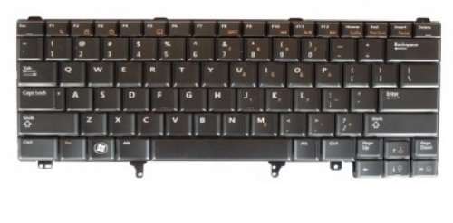 DELL LATITUDE E6420 SERIES Replacement Laptop Keyboard WITH BACKLIGHT in Black