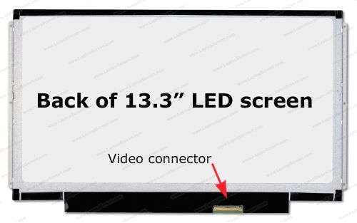 Laptop Replacement LCD / LED SLIM 13.3 SCREEN 1366x768 HD BOTTOM RIGHT 40 PIN