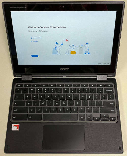 Acer Spin 311 R721t -  2-in-1 Laptop 11.6inch Touchscreen - 4GB ram - 32Gb EMMC HDD - Wifi