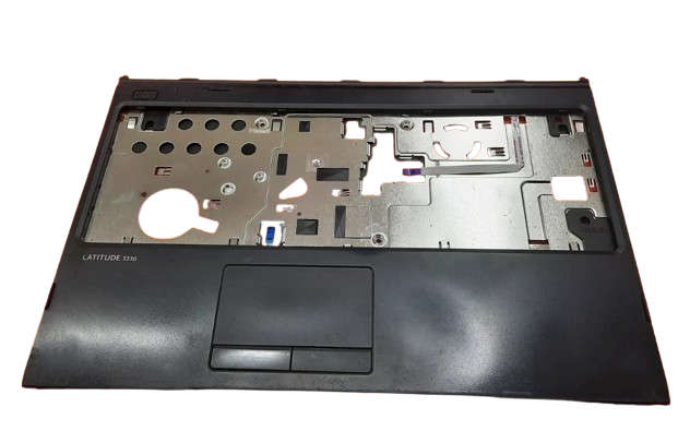 DELL Latitude 3330 Silver Laptop Palmrest Touchpad Keyboard Bezel - as new