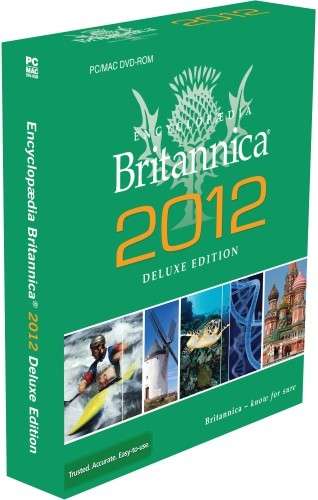 Encyclopedia Britannica 2012 Deluxe DVD