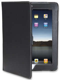 Manhattan IPAD 2 & 3 Leather Case- Colour: Black