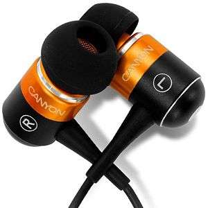 Headphones CANYON CNR-EP08N (20Hz-20kHz, Cable, 1.5m) Orange, Ret.