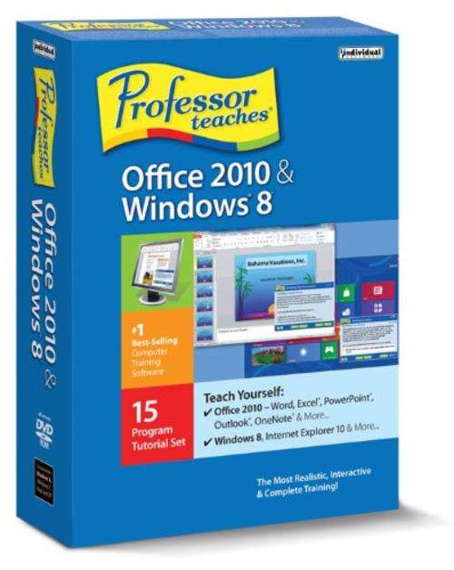 Professor Teaches Office 2010 & Windows 8