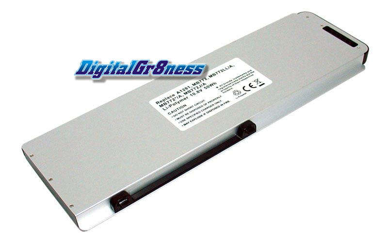 Apple MacBook Pro 15" A1286 (2008 Version) MB470CH/A MB470J/A 10.8V 4600mAh/50Wh Li-Polymer Battery