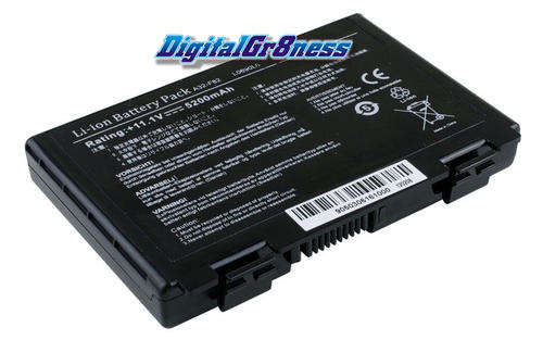 ASUS K50 K51 K40 K60 K61 F82 F83 K70 X65 X70 11.1V 4400mAh/49Wh 6-Cell Battery