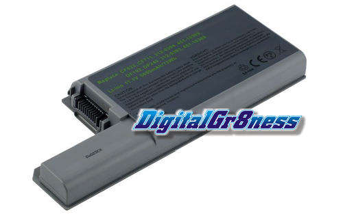 Dell Latitude D820 D830 Dell Precision M65 M4300 1.1V 6600mAh/73Wh 9-Cell Battery