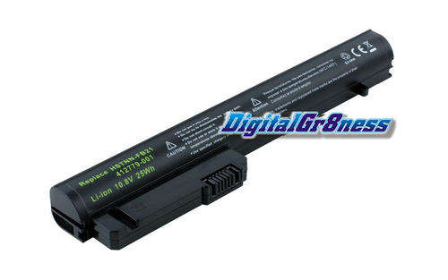 HP EliteBook 2530p 2540p HP Compaq 2400 2510p 2530p 10.8V 2200mAh/24Wh 3-Cell Battery