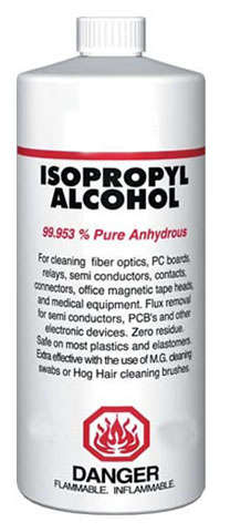 99% Isopropyl alcohol  - 1liter bottles