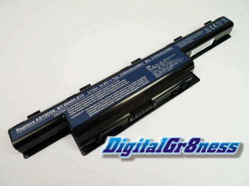 ACER 31CR19/65-2 AS10D31 AS10D41 AS10D56 AS10D71 - 10.8V - 4400MAH - REPLACEMENT LAPTOP BATTERY